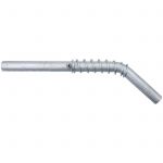 No.178 Replacement Sprung Slide Bolt for Metal Gates Galvanised